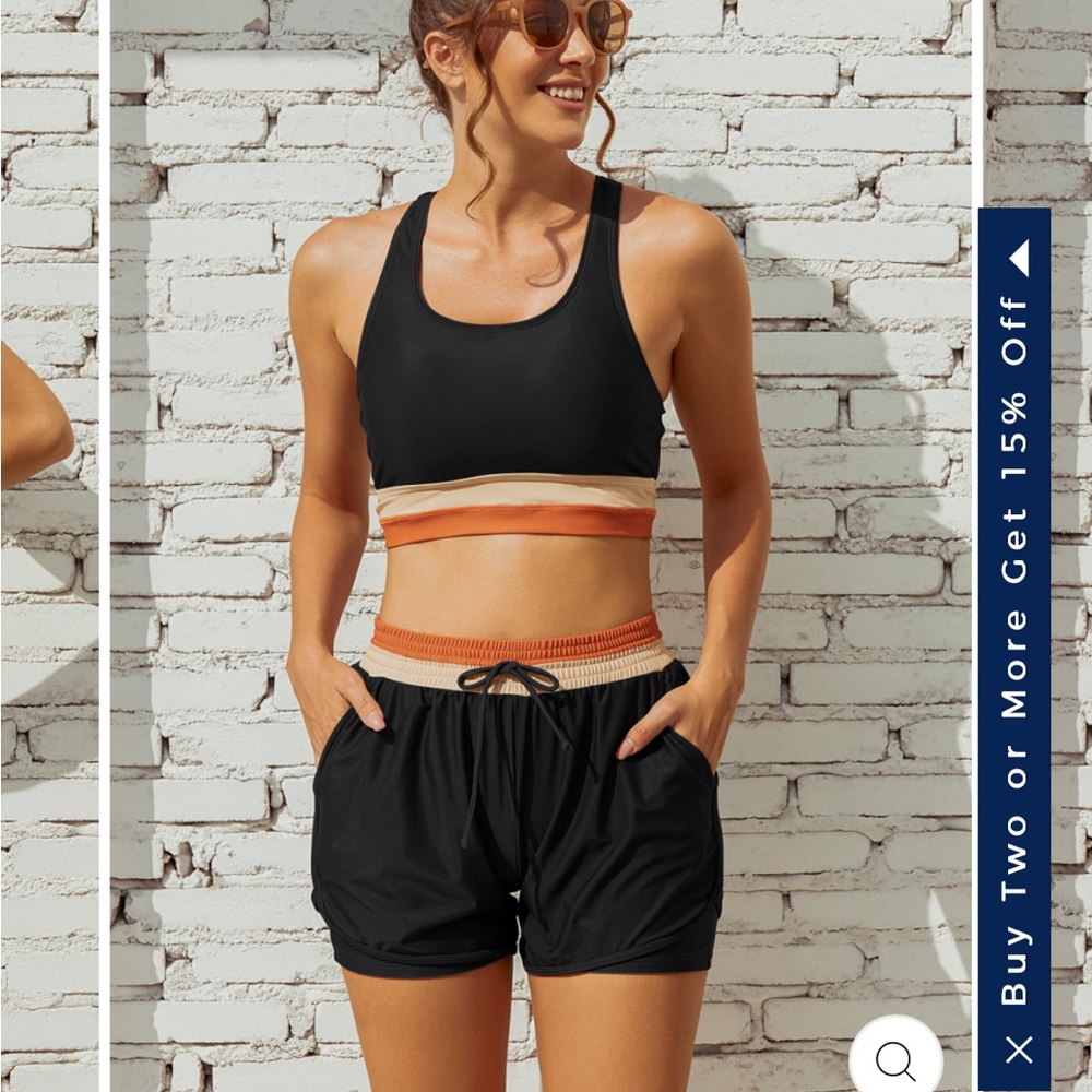 COPY - Swim bottoms and top.